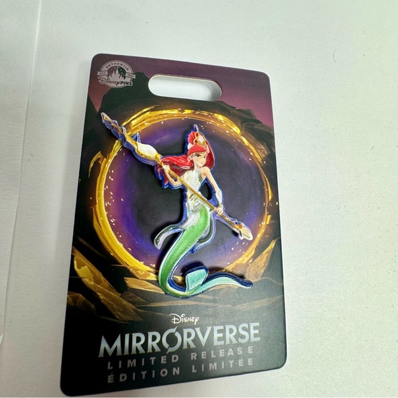 NWT. Ariel The Little Mermaid Disney Mirrorverse LR Pin - Picture 2 of 6